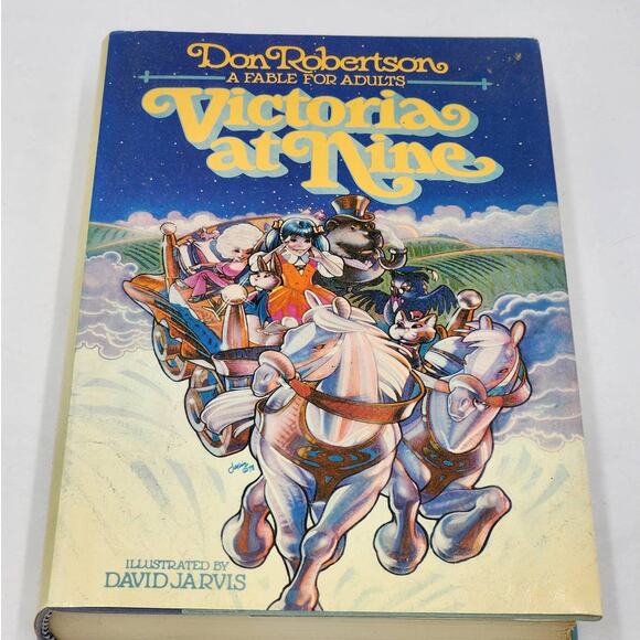 Victoria At Nine A Fable For Adults By Don Robertson First Edition 1979 - Picture 1 of 12